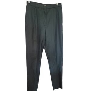 US Military Women’s Dress Slacks - Size 12MR - Green Shade 489 - Poly/Wool Serge